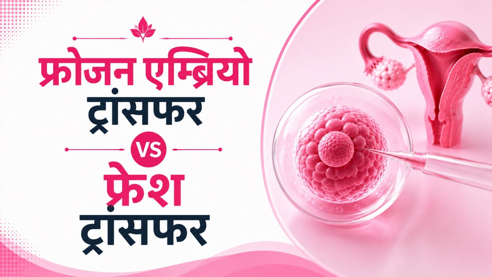 Read more about the article Frozen Embryo Transfer (FET) vs Fresh Transfer: कौन सा बेहतर है?